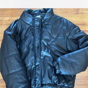 Ci Sono Black Outerwear Jacket